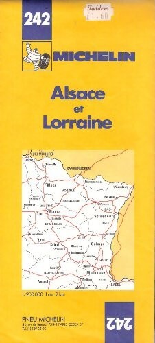 Carte routière alsace - :, et