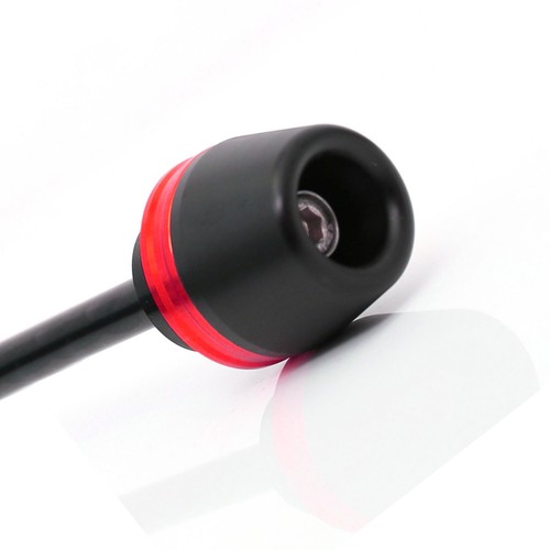 Red delrin front fork slider - delrin,