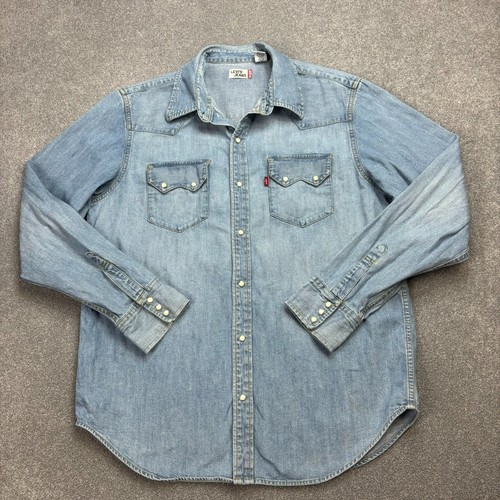 Chemise jean levis adulte - chemise, en