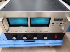 McIntosh MC2500 Stereo Power Amplifier – 500W per Channel, USA Made
