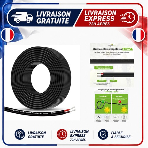 Câble solaire offgridtec 2 - câble,