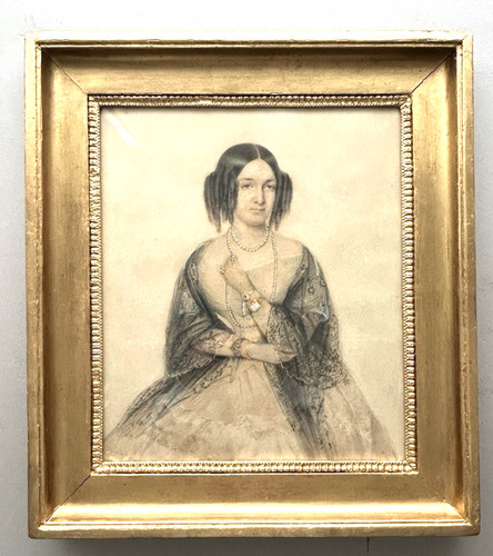 Tableau portrait une femme - tableau,