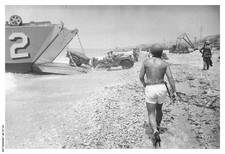 PH-AA-BFP1-0113-PHOTO - Armée aéricaine - Jeep SUR PLAGE DE NORMANDIE