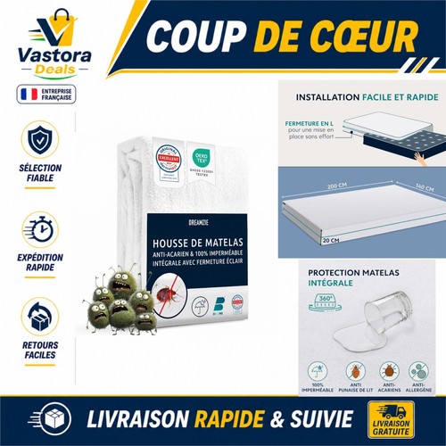Dreamzie protège matelas - dreamzie, protège-matelas