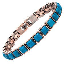 Bracelet magnétique cuivre