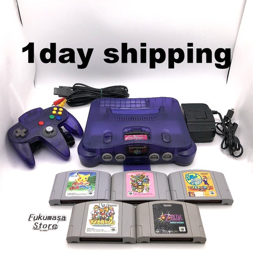 Console nintendo midnight - nintendo, 64