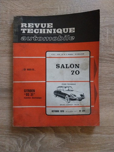 Revue technique citroen 21 - citroen,