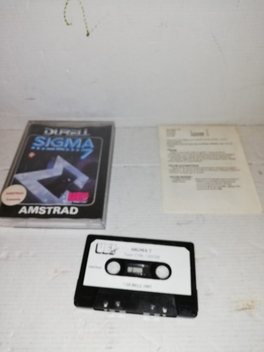 Jeu cassette sigma - sigma, 7