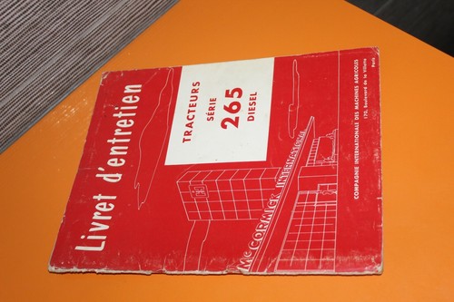 Livret entretien - (228a),