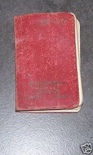 RARE AGENDA DU CHASSEUR MAGASIN H BLONDEAU PLACE D'ARMES SEDAN, ARDENNES 1936-37