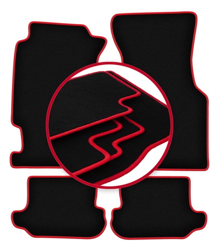 Tapis sol velours noir - de,