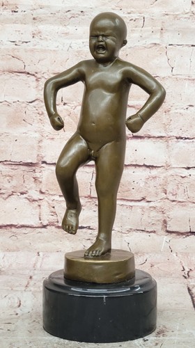 Cry baby sculpture statue - baby,