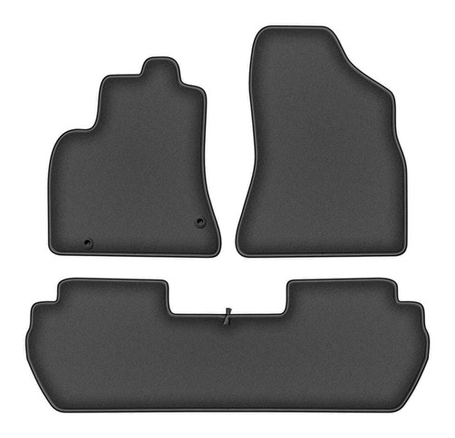 Jeu tapis velours graphite - de,
