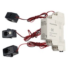 Compteur intelligent WiFi triphasé avec transformateur de courant pour une util