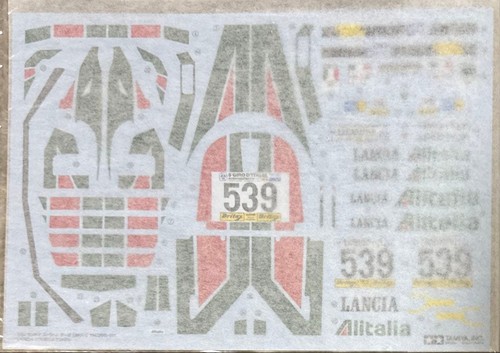 Tamiya lancia stratos - lancia,