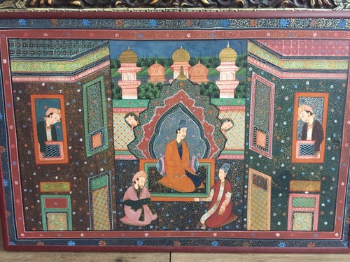 Tableau ancien papier - , de