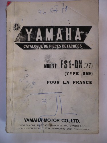 Yamaha fs1 1977 type - yamaha, 599