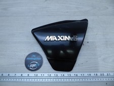 Yamaha Maxim XJ650 PL1311-28. black right side cover with emblem badge