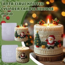 Moule à bougie tricoté Père