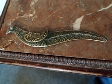 Coupe Papier en Bronze Signé Pierre Toulhoat (1923-2014) Bretagne