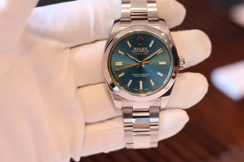 Rolex milgauss 116400gv - 116400gv, blue