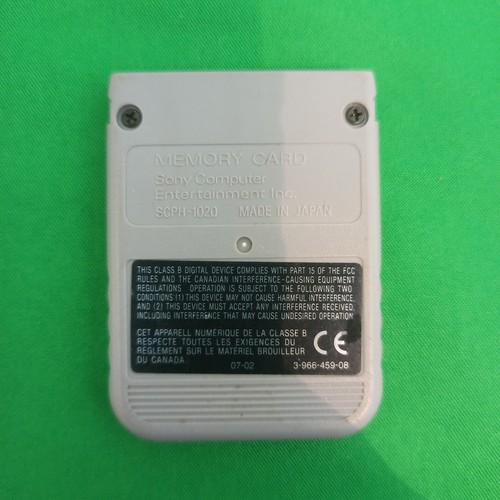 Memory card ps1 carte - memory,