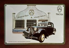 Plaque métal CITROËN