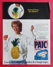 Press Advertising Product Maintenance PAIC Washing Machine Frequent Washes 1982