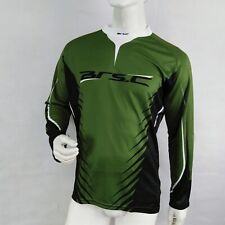 Maillot de cyclisme à manches longues VTT enduro freeride vert