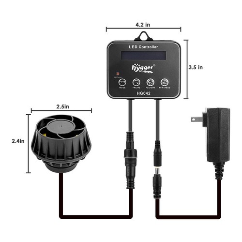 Hygger 12w 25w aquarium wave - 12w-25w,