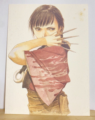 Carte postale rin asano blade - rin,
