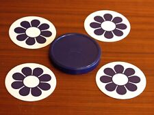 VINTAGE 10cm Martini Coasters Set - Advertising Bar Decor Pastis 51 Pernod Gift