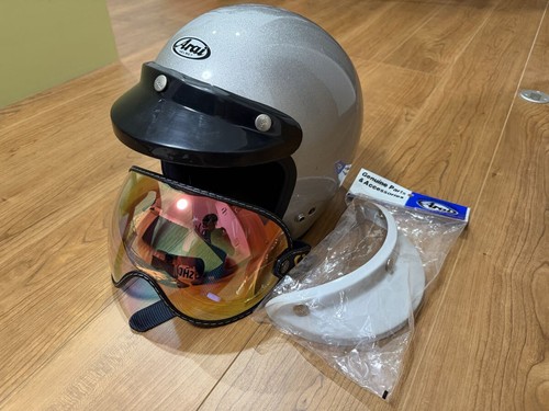 Arai classic jet helmet silver - arai,