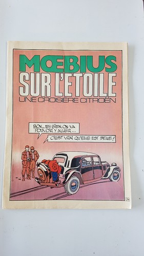 Moebius sur etoile - moebius,