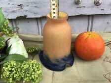 Très belle TULIPE DE LUSTRE LAMPE ART DECO PATE DE VERRE signée COCHELIN FRANCE