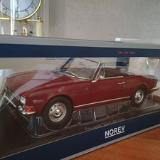 PEUGEOT 504 cabriolet rouge