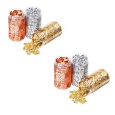 6 Pièces De Flocons De