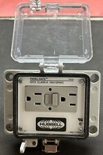 Hubbell PR20 20A 125V,4-12 Stainless Steel UL Recognized In-Cabinet Receptacle