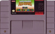 SUPER MARIO WORLD  / ALL STARS - Super Nintendo SNES - Video Game