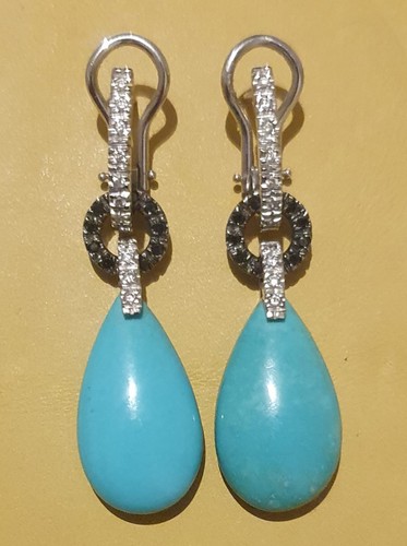 Boucles oreilles or - en, 18k