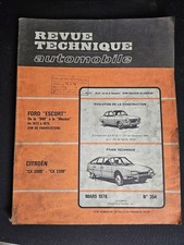 REVUE TECHNIQUE AUTOMOBILE N°