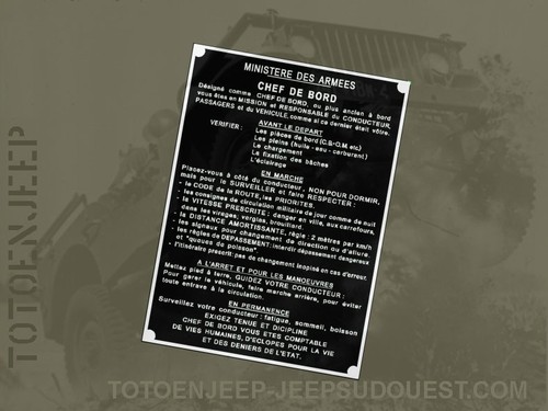 Plaque plaquette label - label, alu