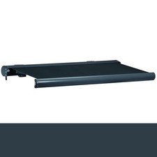 Store banne complet 5x3m pare-soleil anthracite moteur UV50 store de balcon t...