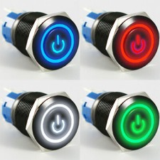 19mm 12V LED Interrupteur