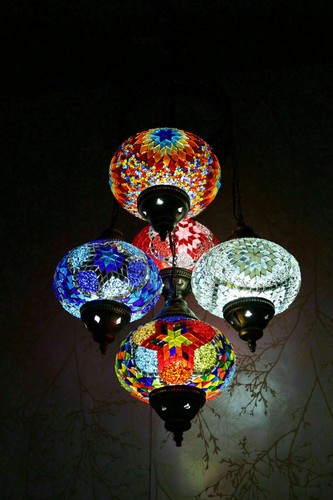 Lustre plafonnier suspendu