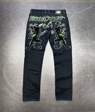 Avant Garde Japanese Style Ed Hardy Kosmo Lupo Jeans