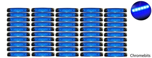 50x 24v led avant bleu - 50x,