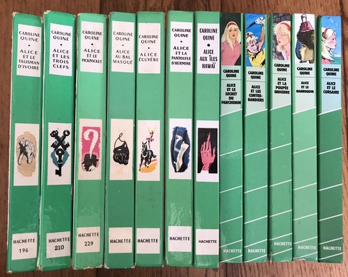 Lot livres alice caroline - livres,