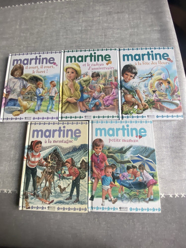 Casterman martine lot - 5, albums