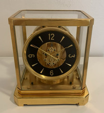 Beautiful! Serviced! 1950 Jaeger LeCoultre Atmos 519 Clock- Working!